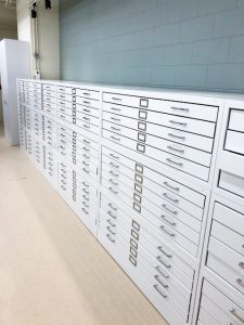 Flat File Museum Storage Cabinet