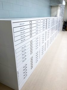 Flat File Museum Storage Cabinet